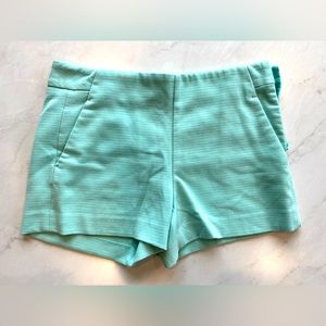 Banana Republic Mint Green Mid-Rise Dressy Shorts Size 6R